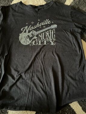 Oversized Nashville Graphic Tee